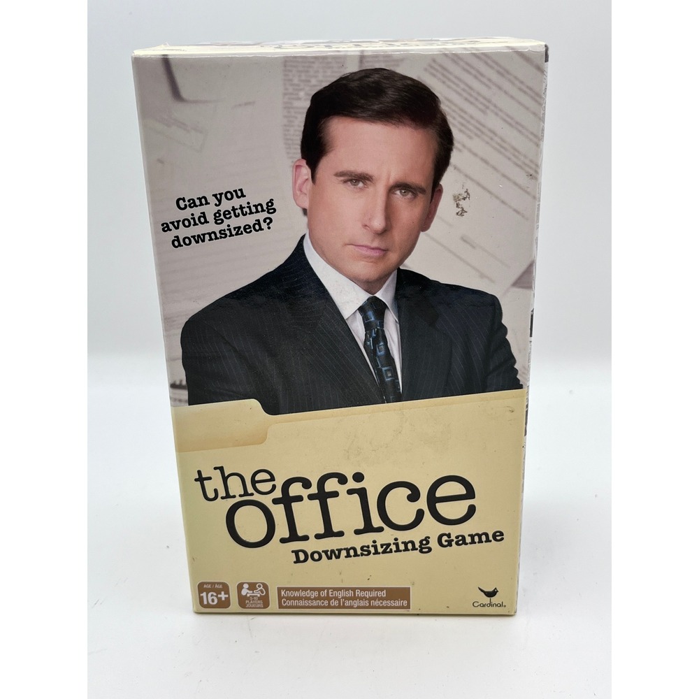 The Office Downsizing Game New Sealed Dunder Mifflin Michael Scott Card‎ Game